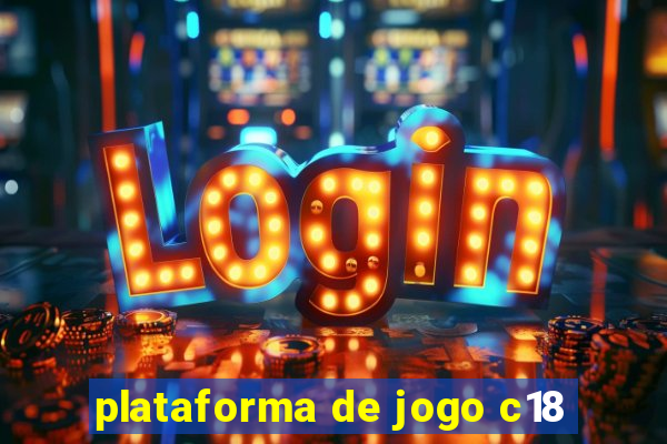 plataforma de jogo c18